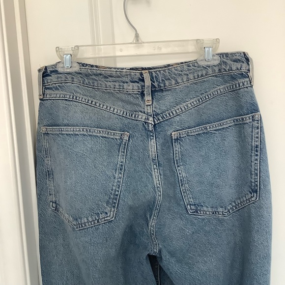 We the Free Jeans Womens Size 31 High Rise Denim Jeans 31”x28” Distressed - Picture 2 of 11